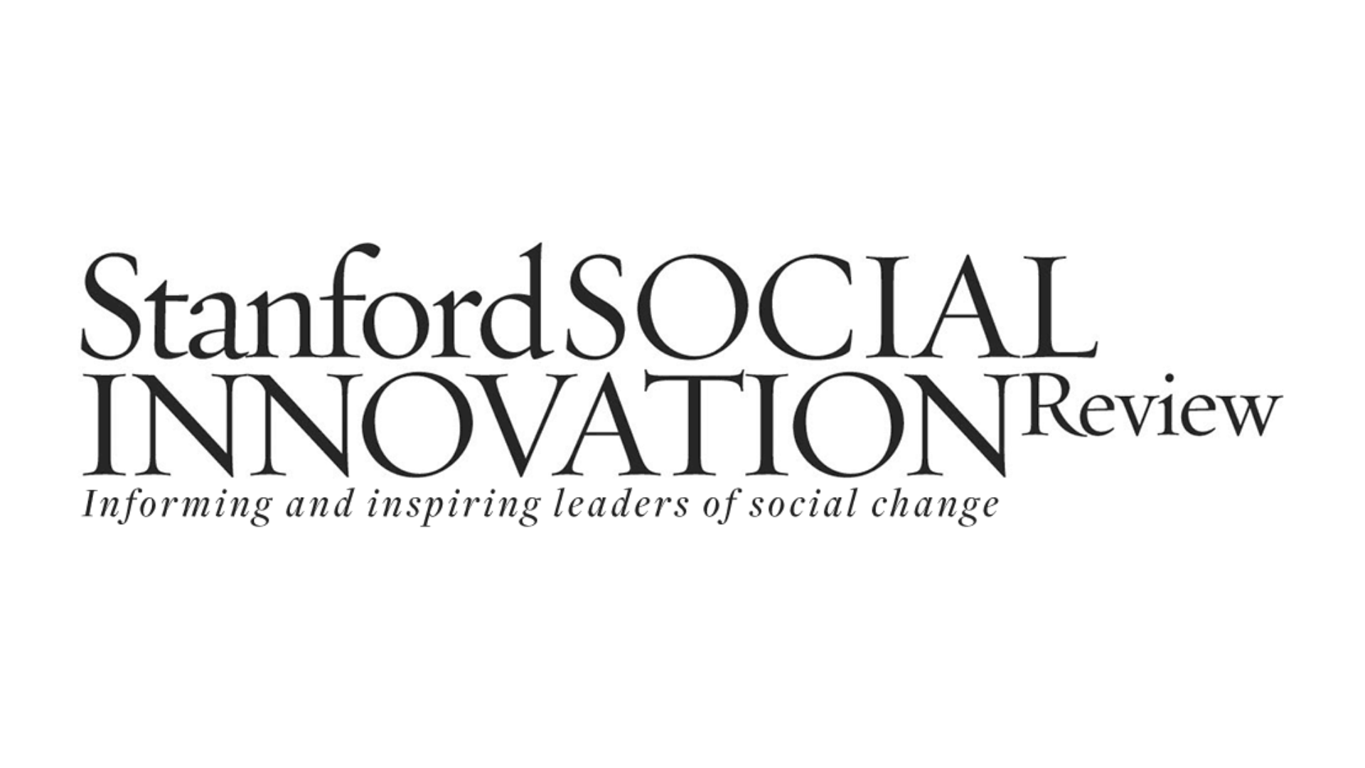 Stanford Social Innovation Review